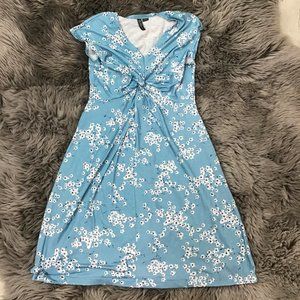 Sansara | Women's Floral Dress | Blue/ white